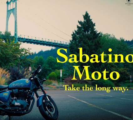 Royal Enfield motorcycle promotion from Sabatino Moto